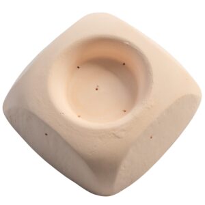 Forma ceramiczna nr 29 - kwadratowa podstawka świecznikowa tealight 100mm