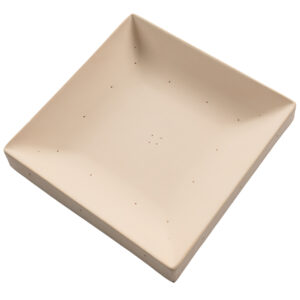 Forma ceramiczna nr 03 - kwadratowa gleboka misa skosne scianki