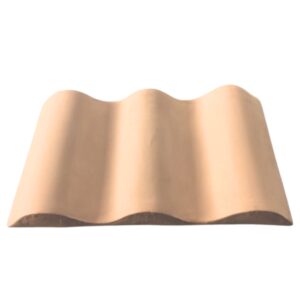 Forma ceramiczna nr 46 - wypukła fala wielokrotna draping 350x210mm