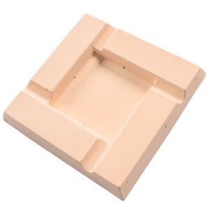 Forma ceramiczna nr 62 - kwadratowa misa nacięcia slumping 175x175mm