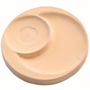 Forma ceramiczna nr 79 - okrągła misa przesunięte pole slumping 230mm